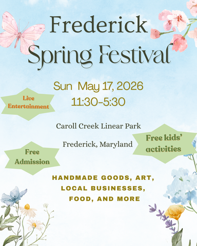 2026 Frederick Spring Festival vendor fee