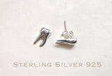 Sterling silver tooth necklace, Dental necklace, molar necklace, dental gifts