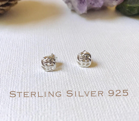 Sterling Silver Celtic knot earrings, Celtic knot studs, Celtic jewelry, Love knot earrings, Love knot studs, Irish knot earrings, Infinity