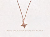 Sterling Silver North Star necklace
