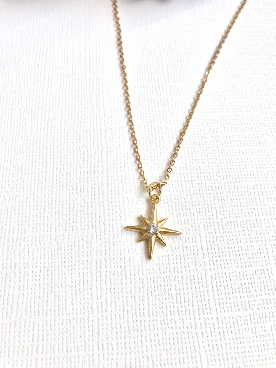 Sterling Silver North Star necklace – N.L. McLaughlin