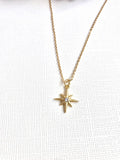 Sterling Silver North Star necklace