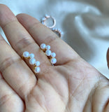 Freshwater Pearl hoops